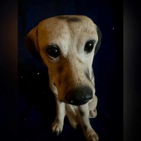 Dejected Dalmatian Puppy Dog Figurine Sitting Rescue Me! Resin 7” Firehouse Dog - Picture 11 of 12